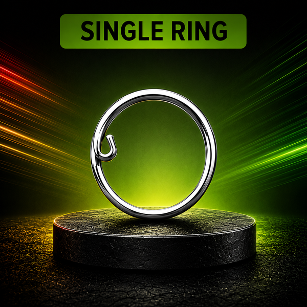 EZ Slide-On Key Ring (Single Item)